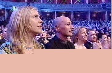 Clara at the National Television Awards 2000